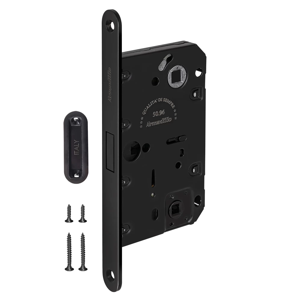 Фото Магнитная защелка WC с ответной планкой GRAVITY G01.196.50.96 BL черный