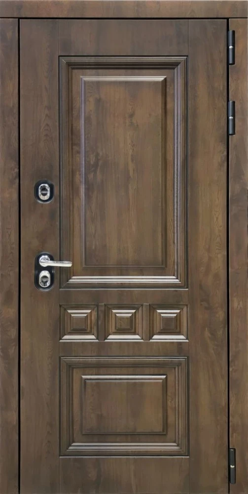 Входная дверь ДвериПРО Аура ФЛЗ-649 капучино (зеркало) DPRO198133 внешняя сторона